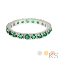 Pierścionek zaręczynowy obrączka z szamaragdami 0,84 ct złoto 585 białe.jpg