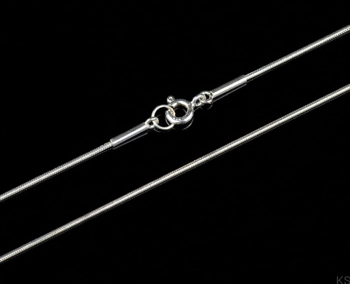 Srebrny Łańcuszek Żmijka 1,4 mm 38-80 cm 925
