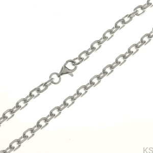 Srebrny łańcuszek Anker diamentowany 2,5 mm 38-80 cm 925