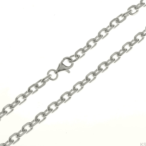 Srebrny łańcuszek Anker diamentowany 2,5 mm 38-80 cm 925