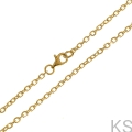 Srebrny łańcuszek Anker diamentowany 1,9 mm 38-80 cm 925 pozłacany.jpg