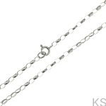 Srebrny łańcuszek Rolo Owal 2,3 mm 38-80 cm 925